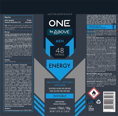Label (Deo Ant One By Above Energy Men   Ficha (1))